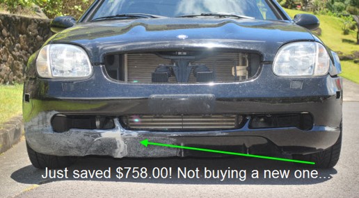 How much does it cost to paint mercedes bumper #3