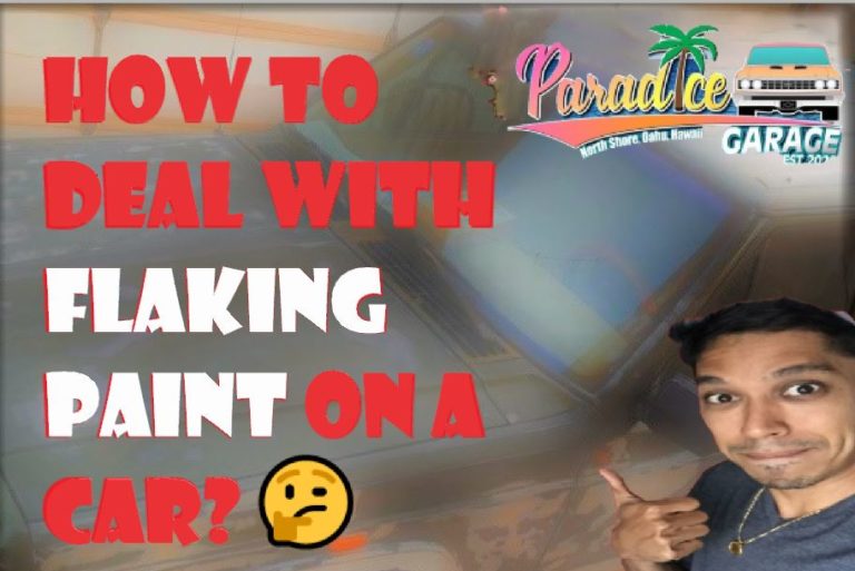How To Deal With Flaking Paint On A Car?😨🤔 || AutoBody Q&A