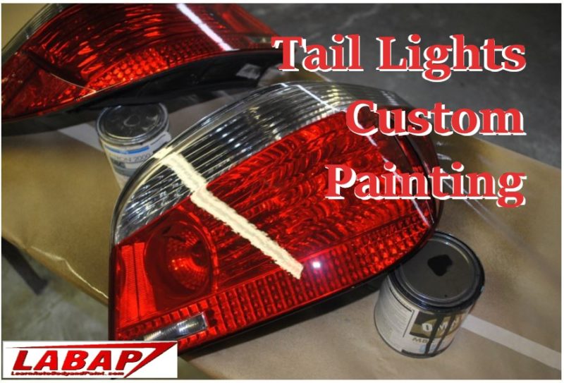 tail light car painting