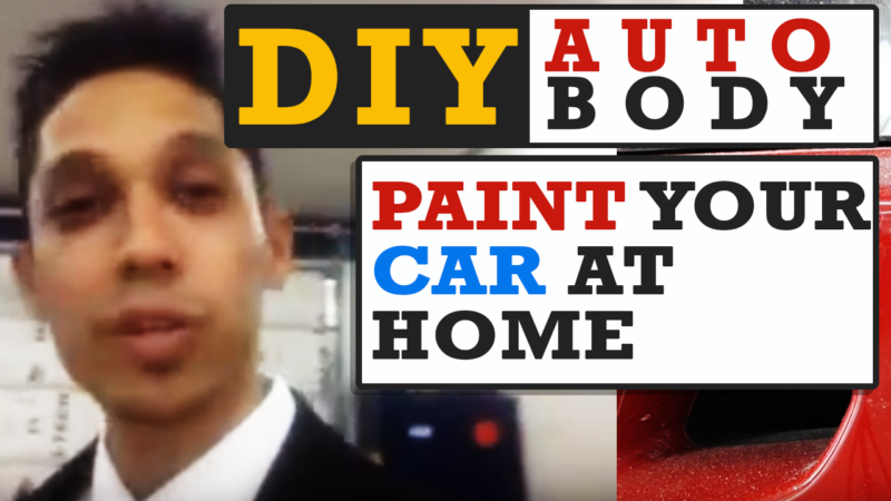 You CAN Paint Your Car At Home DIY Auto Body 800x450 