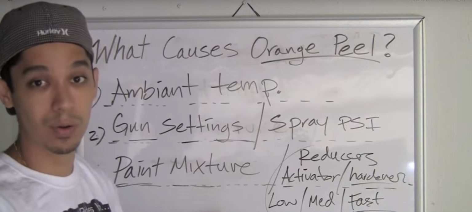 What Causes Orange Peel? And How To Fix or Prevent Orange Peel Paint