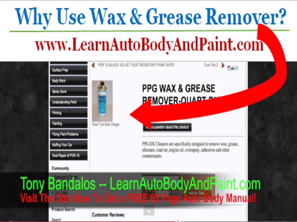 wax and grease remover How To Paint Your Car Doityourself Auto